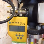 Pressure meter installation