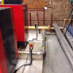 Installation of new boiler